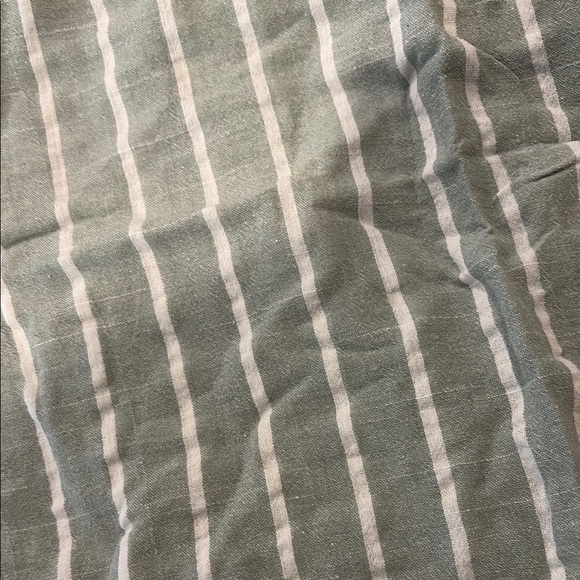 SHEIN White and Green Swim Coverup - Picture 4 of 5